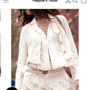 NWT FREE PEOPLE
ORLY CORD HERITAGE JACKET, Size XS.